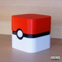 Boite de rangement type pokeball