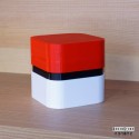 Boite de rangement type pokeball