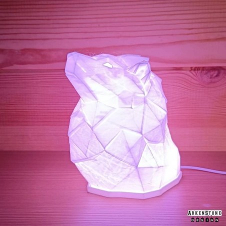 Lampe 3D LED - Lion